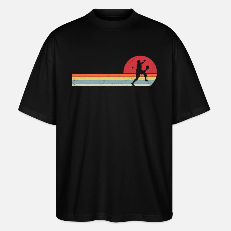 retro padel - T-shirt bio Blaster 2.0 coupe oversize Stanley/Stella Unisexe - noir