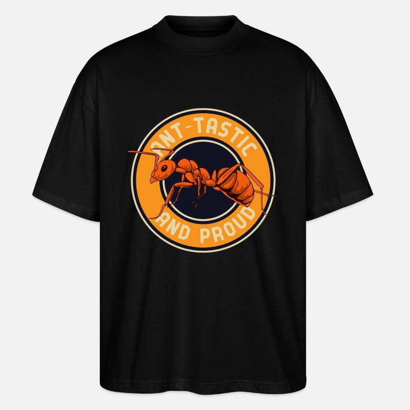 Ant-tastic and proud - Stanley/Stella Oversized Unisex Bio T-Shirt Blaster 2.0 - Schwarz