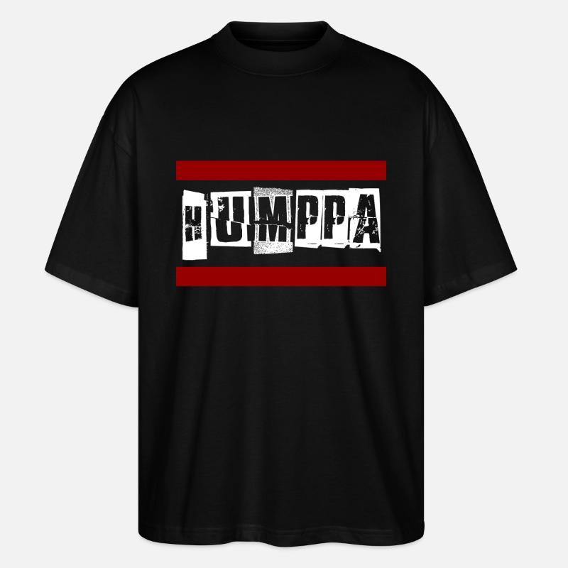 humppa - T-shirt bio Blaster 2.0 coupe oversize Stanley/Stella Unisexe - noir