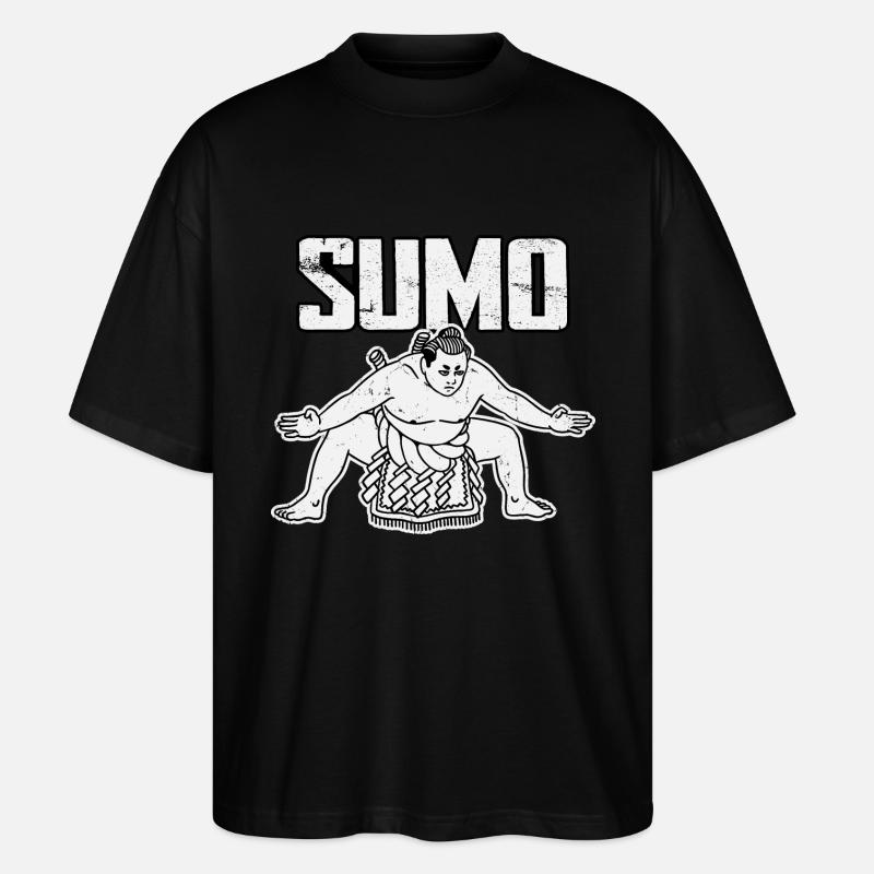 Sumo - Stanley/Stella Oversized Unisex Bio T-Shirt Blaster 2.0 - Schwarz