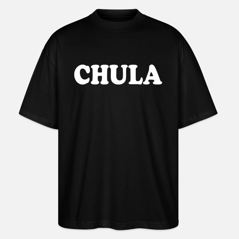 Chula - T-shirt bio Blaster 2.0 coupe oversize Stanley/Stella Unisexe - noir