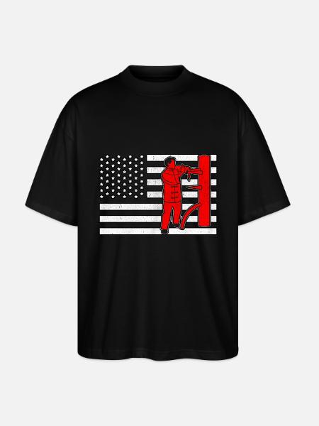 Wing Chun - Stanley/Stella Oversized Unisex Bio T-Shirt Blaster 2.0 - Schwarz