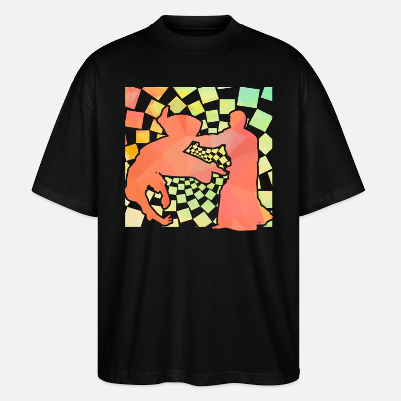 Aikido - Stanley/Stella Oversized Unisex Bio T-Shirt Blaster 2.0 - Schwarz