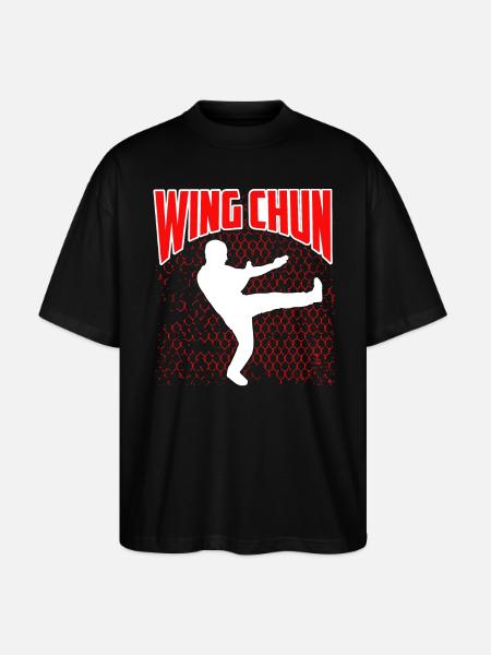 Wing Chun - Stanley/Stella Oversized Unisex Organic T-shirt Blaster 2.0 - black