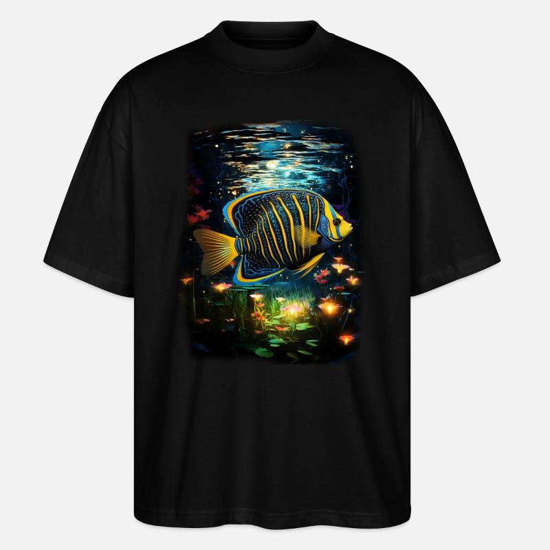 Skalar - Stanley/Stella Oversized Unisex Bio T-Shirt Blaster 2.0 - Schwarz