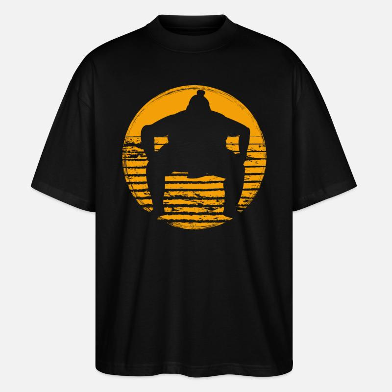Sumo - Stanley/Stella Oversized Unisex Bio T-Shirt Blaster 2.0 - Schwarz