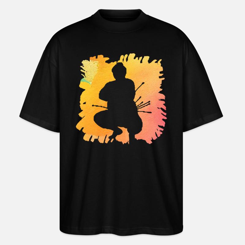 Sumo - Stanley/Stella Oversized Unisex Bio T-Shirt Blaster 2.0 - Schwarz