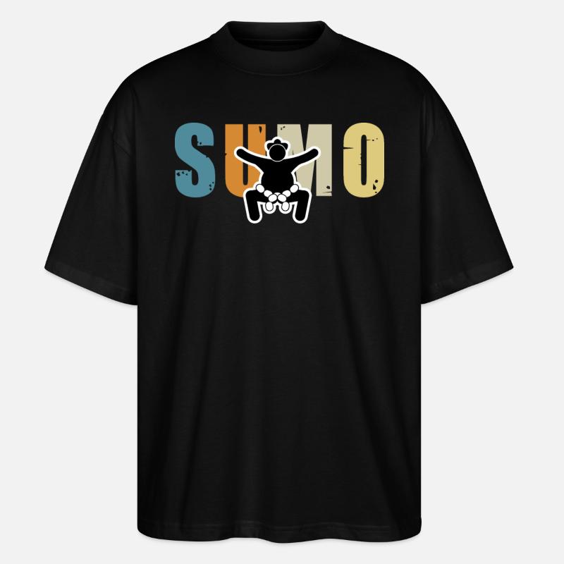 Sumo - T-shirt bio Blaster 2.0 coupe oversize Stanley/Stella Unisexe - noir