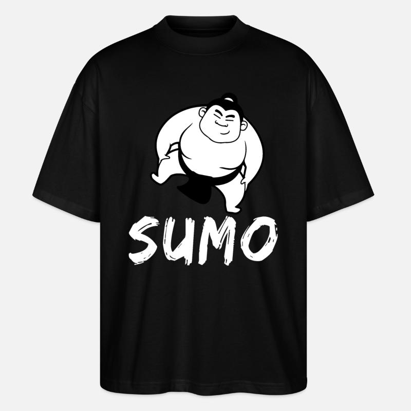 Sumo - Stanley/Stella Oversized Unisex Bio T-Shirt Blaster 2.0 - Schwarz
