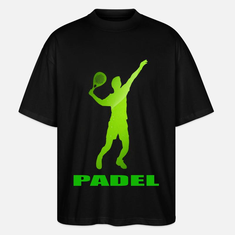 Padel - Stanley/Stella Oversized Unisex Bio T-Shirt Blaster 2.0 - Schwarz