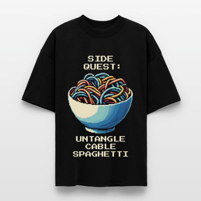 Cable clutter untangled | Cable management Stanley/Stella Oversized Unisex Organic T-shirt Blaster 2.0