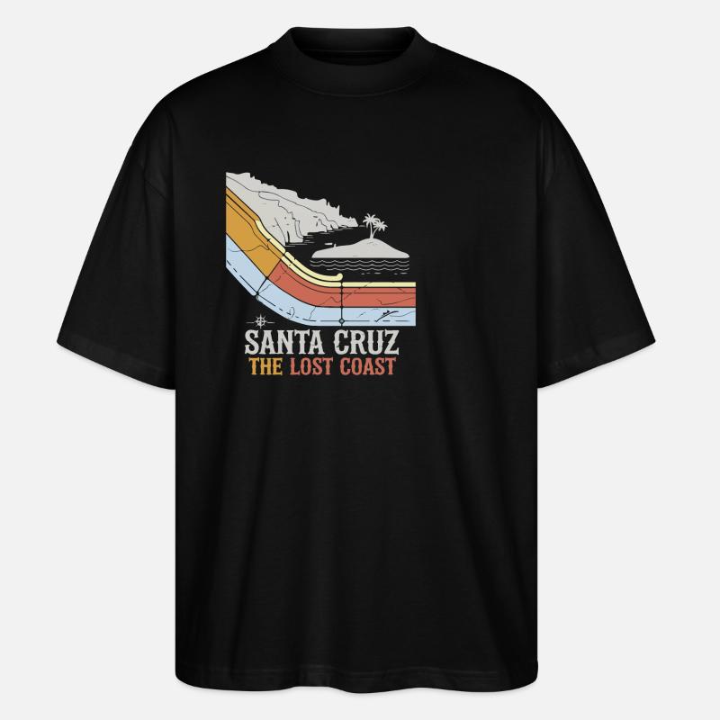 Santa Cruz - Stanley/Stella Oversized Unisex Bio T-Shirt Blaster 2.0 - Schwarz