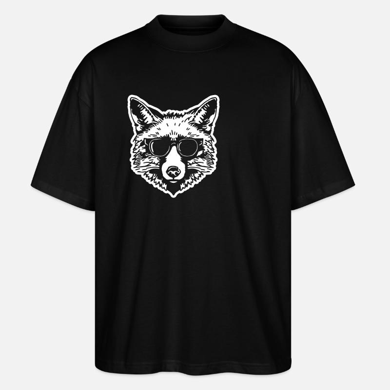 Renards Renards - T-shirt bio Blaster 2.0 coupe oversize Stanley/Stella Unisexe - noir