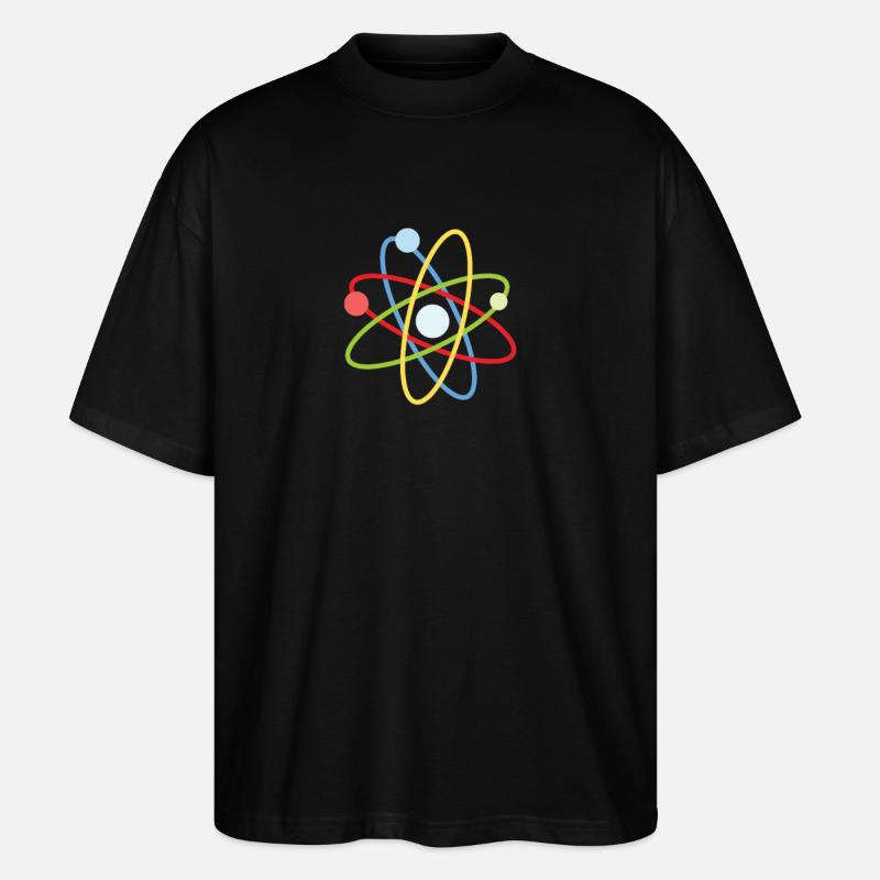 Atom - Stanley/Stella Oversized Unisex Bio T-Shirt Blaster 2.0 - Schwarz