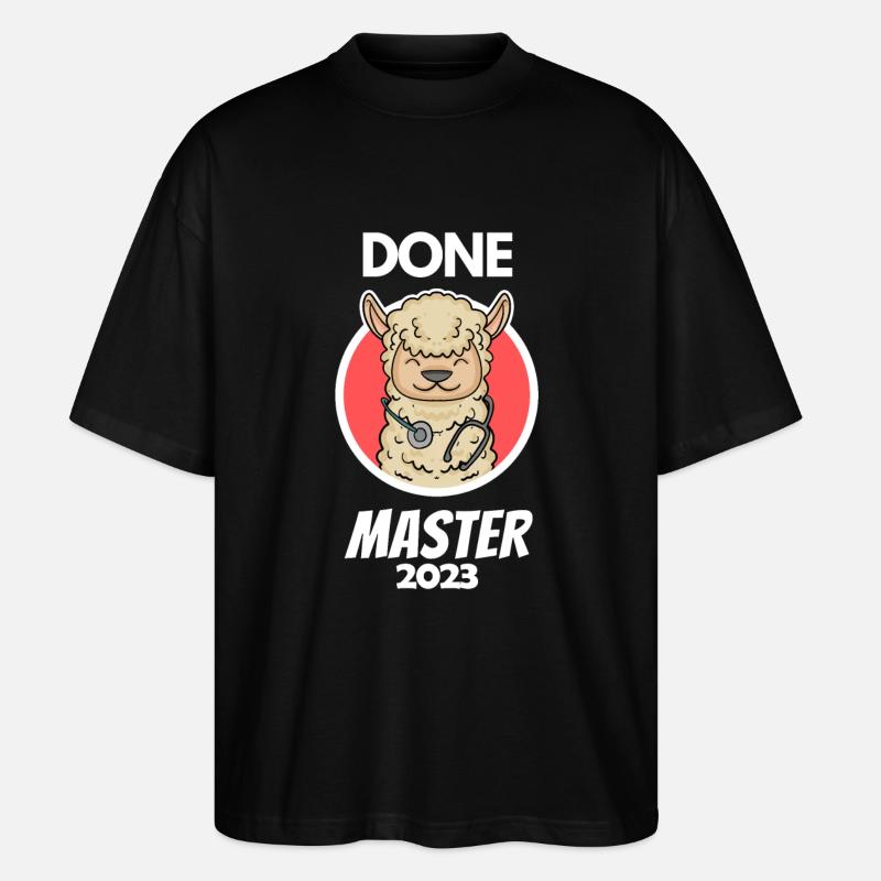 Master 2023 - T-shirt bio Blaster 2.0 coupe oversize Stanley/Stella Unisexe - noir