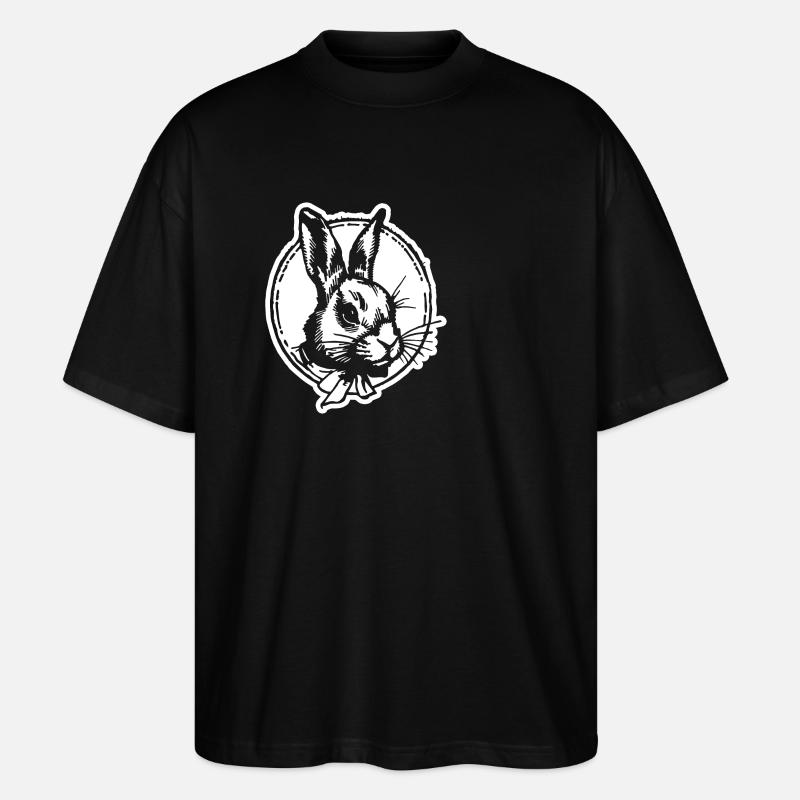 Lapin Lapin - T-shirt bio Blaster 2.0 coupe oversize Stanley/Stella Unisexe - noir