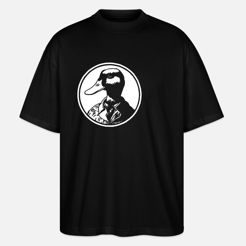 Duck Ducks - Stanley/Stella Oversized Unisex Organic T-shirt Blaster 2.0 - black