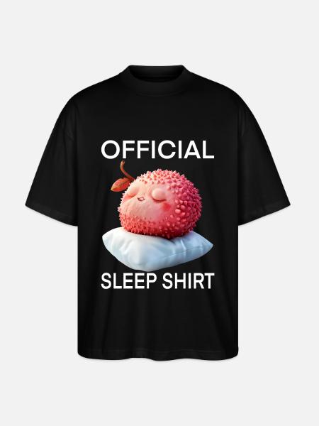 Litschi - Stanley/Stella Oversized Unisex Bio T-Shirt Blaster 2.0 - Schwarz