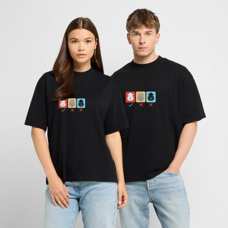 Cybersecurity Cyber Programmer Hacker Stanley/Stella Oversized Unisex Organic T-shirt Blaster 2.0