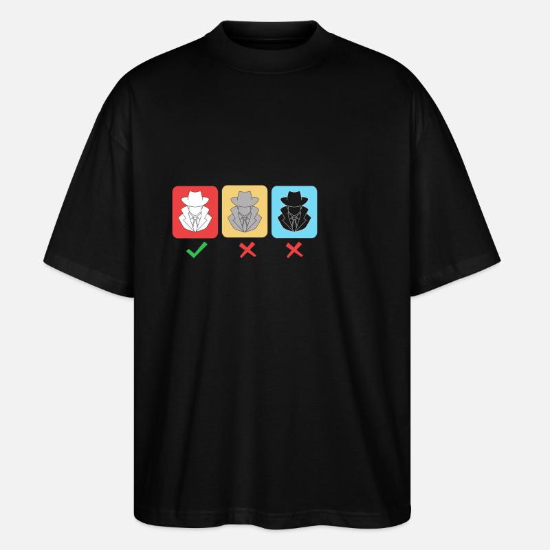 Cyber programmeur cybersécurité Hacker - T-shirt bio Blaster 2.0 coupe oversize Stanley/Stella Unisexe - noir