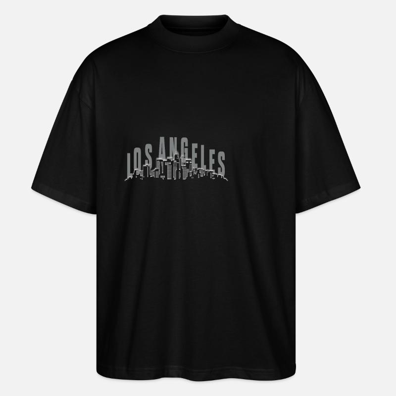 Horizon de Los Angeles - T-shirt bio Blaster 2.0 coupe oversize Stanley/Stella Unisexe - noir