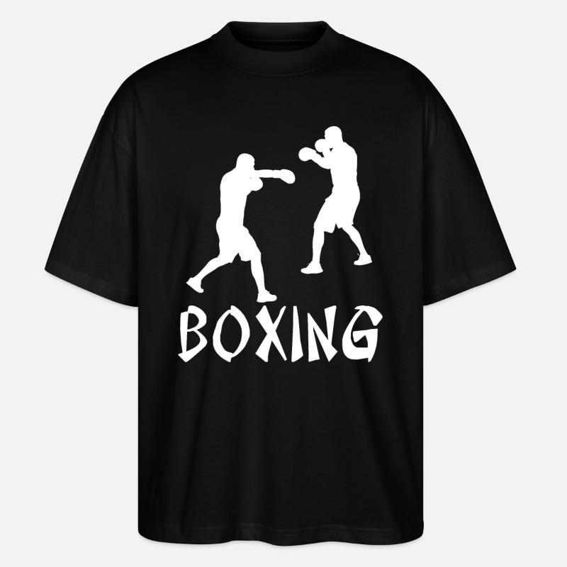 Boxen - Stanley/Stella Oversized Unisex Bio T-Shirt Blaster 2.0 - Schwarz
