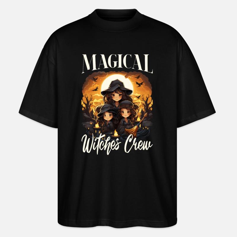 Hexen - Stanley/Stella Oversized Unisex Bio T-Shirt Blaster 2.0 - Schwarz