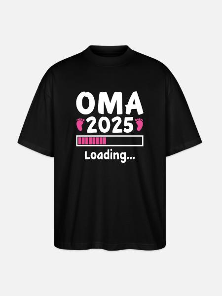 oma 2025 Loading - Stanley/Stella Oversized Unisex Bio T-Shirt Blaster 2.0 - Schwarz