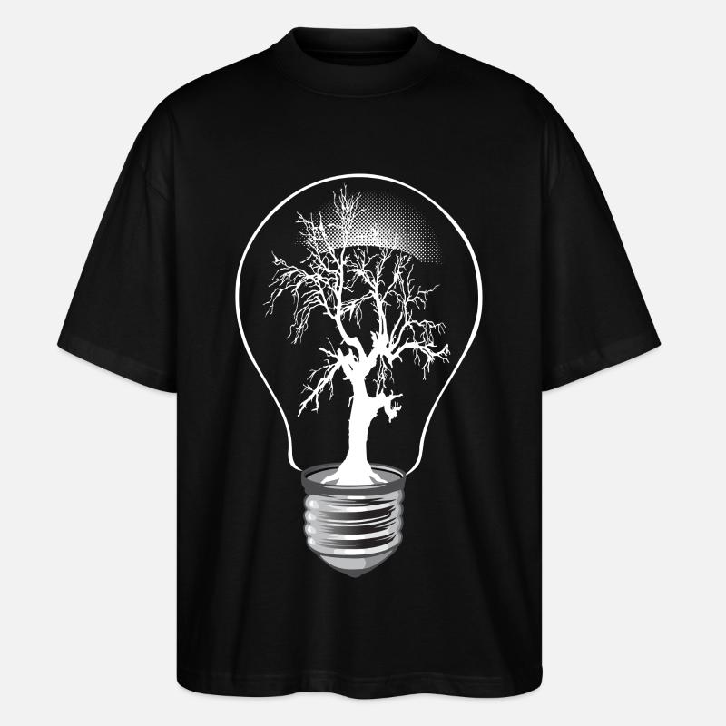 Tree light - T-shirt bio Blaster 2.0 coupe oversize Stanley/Stella Unisexe - noir