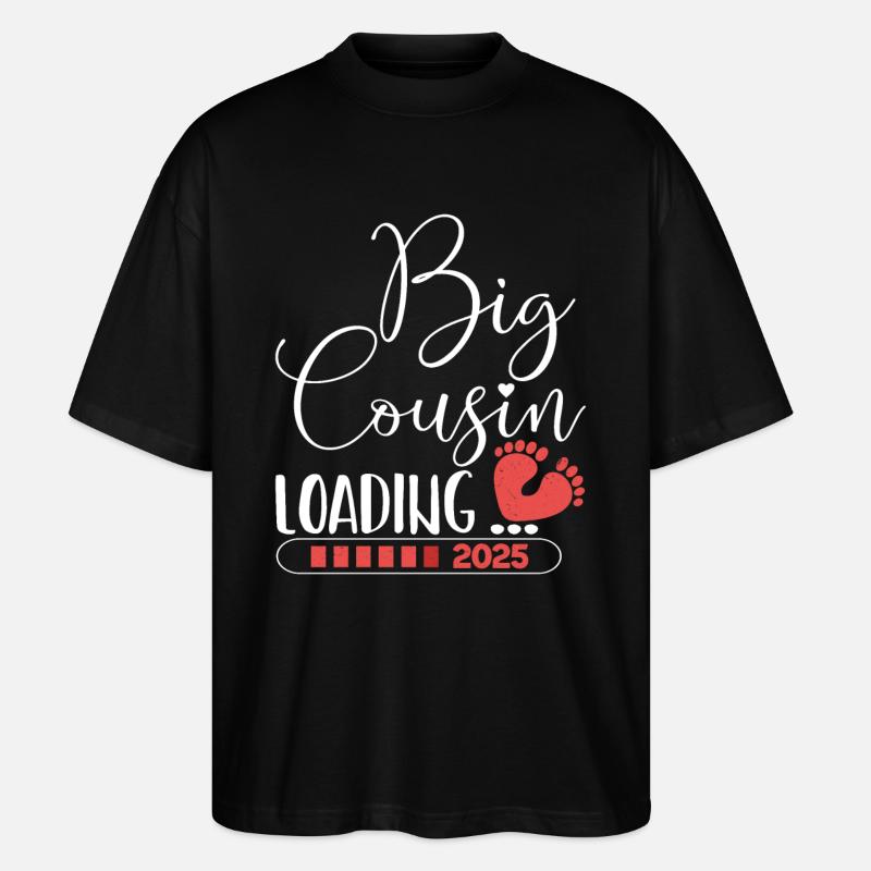 Big cousin loading 2025 - Stanley/Stella Oversized Unisex Organic T-shirt Blaster 2.0 - black