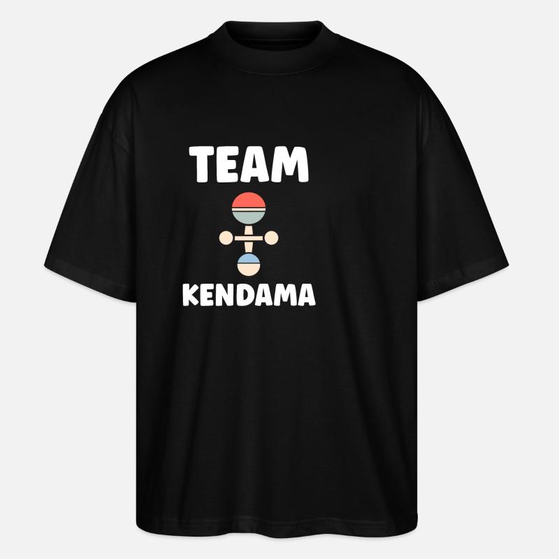 kendama - T-shirt bio Blaster 2.0 coupe oversize Stanley/Stella Unisexe - noir