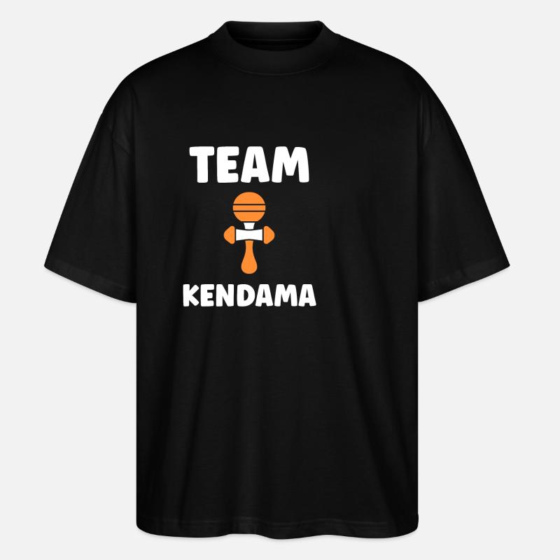 kendama - T-shirt bio Blaster 2.0 coupe oversize Stanley/Stella Unisexe - noir