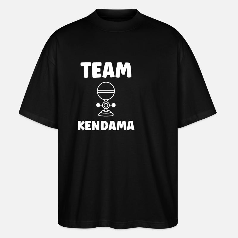 kendama - T-shirt bio Blaster 2.0 coupe oversize Stanley/Stella Unisexe - noir