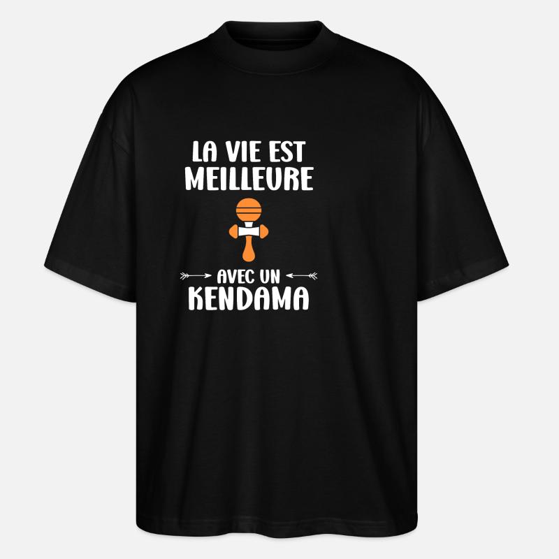 Kendama - Stanley/Stella Oversized Unisex Bio T-Shirt Blaster 2.0 - Schwarz