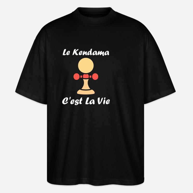 Kendama - Stanley/Stella Oversized Unisex Organic T-shirt Blaster 2.0 - black