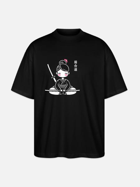 zadi 3 - T-shirt bio Blaster 2.0 coupe oversize Stanley/Stella Unisexe - noir