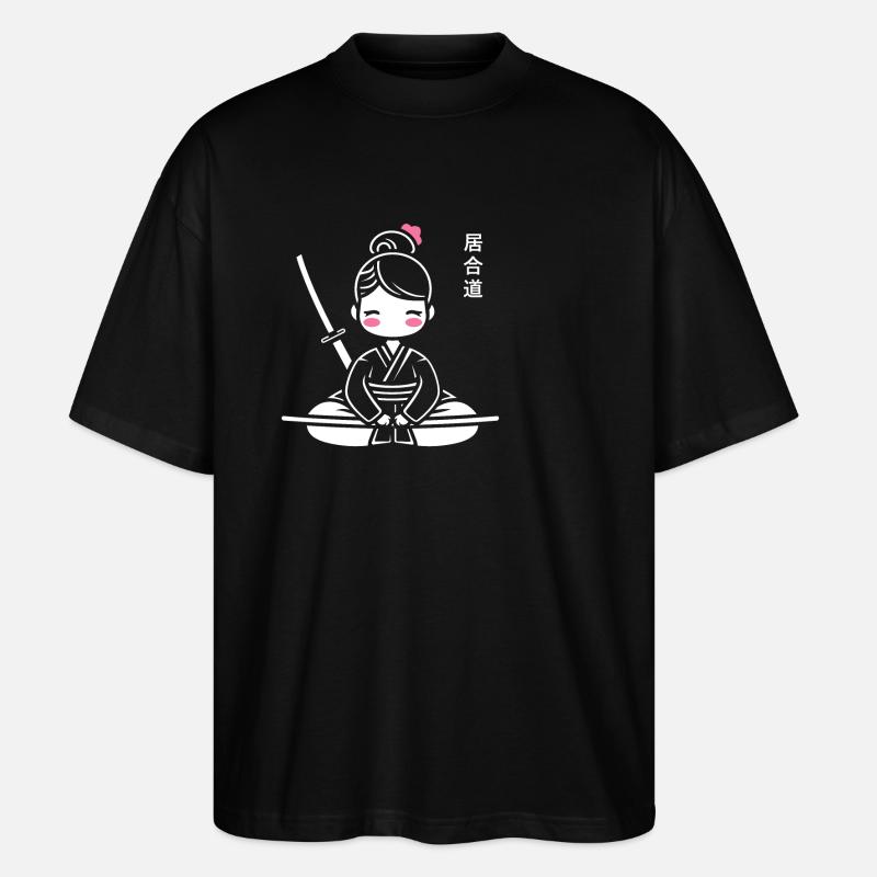 zadi 3 - T-shirt bio Blaster 2.0 coupe oversize Stanley/Stella Unisexe - noir