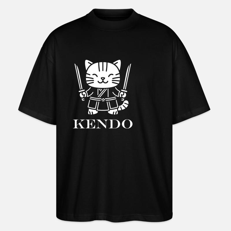 KENDO - Stanley/Stella Oversized Unisex Bio T-Shirt Blaster 2.0 - Schwarz