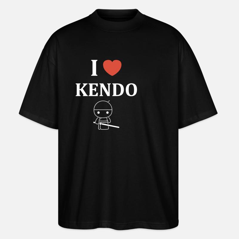 KENDO - Stanley/Stella Oversized Unisex Bio T-Shirt Blaster 2.0 - Schwarz