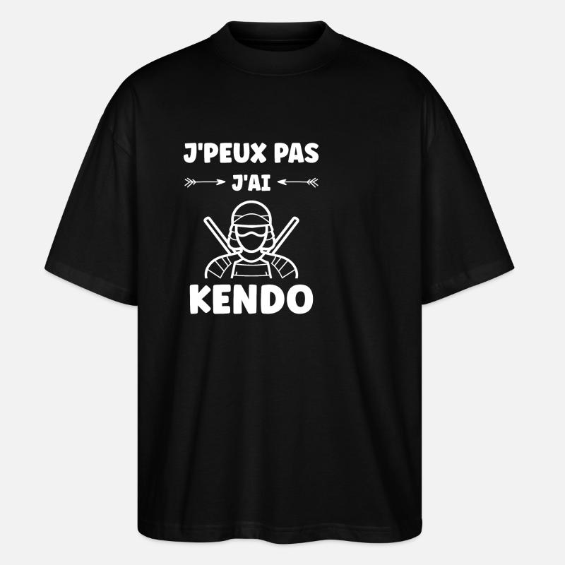 KENDO - Stanley/Stella Oversized Unisex Bio T-Shirt Blaster 2.0 - Schwarz