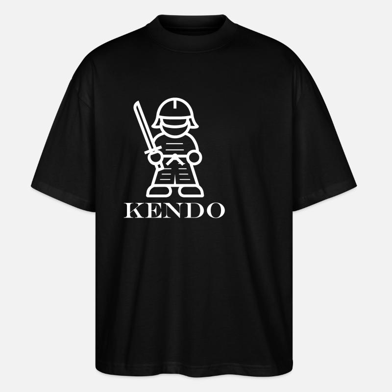 KENDO - Stanley/Stella Oversized Unisex Bio T-Shirt Blaster 2.0 - Schwarz
