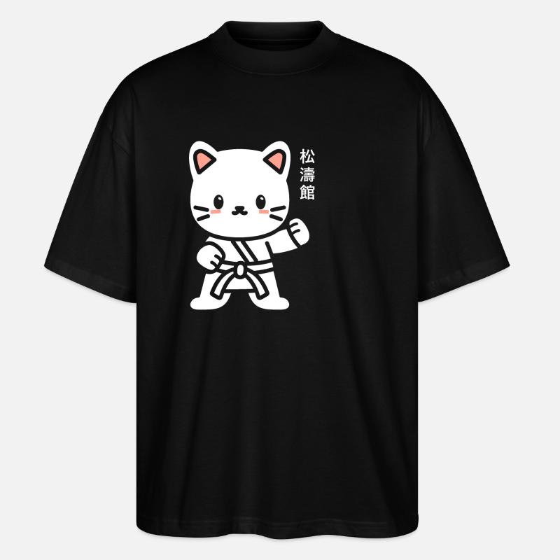 karate - T-shirt bio Blaster 2.0 coupe oversize Stanley/Stella Unisexe - noir
