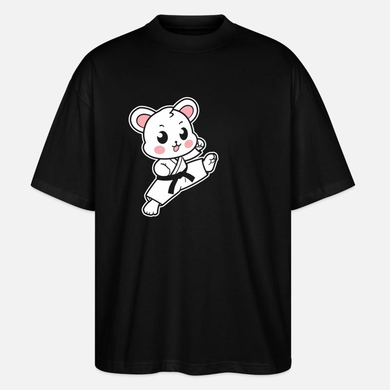 Karate - Stanley/Stella Oversized Unisex Bio T-Shirt Blaster 2.0 - Schwarz