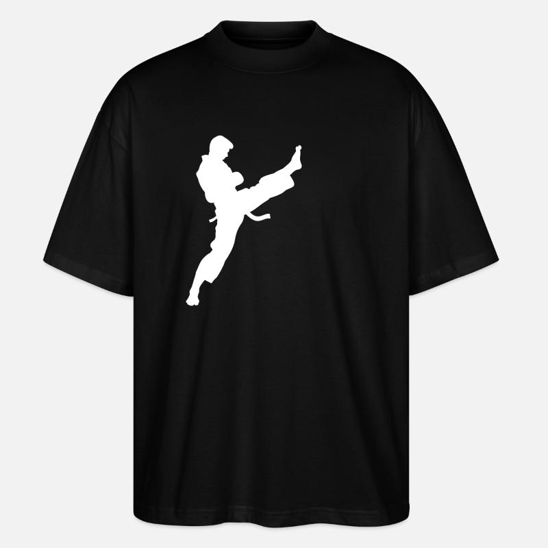 Karate - Stanley/Stella Oversized Unisex Bio T-Shirt Blaster 2.0 - Schwarz