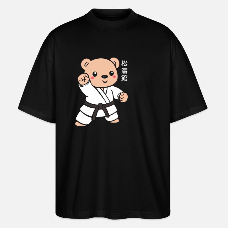 Karate - Stanley/Stella Oversized Unisex Bio T-Shirt Blaster 2.0 - Schwarz