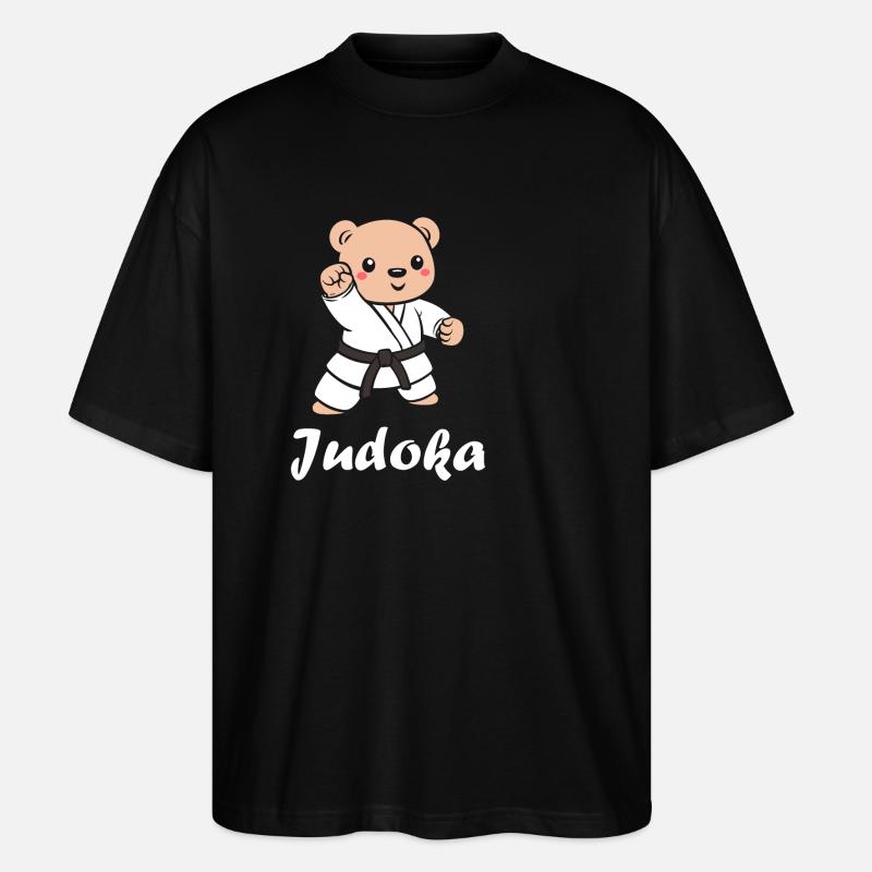 Judo - Stanley/Stella Oversized Unisex Bio T-Shirt Blaster 2.0 - Schwarz