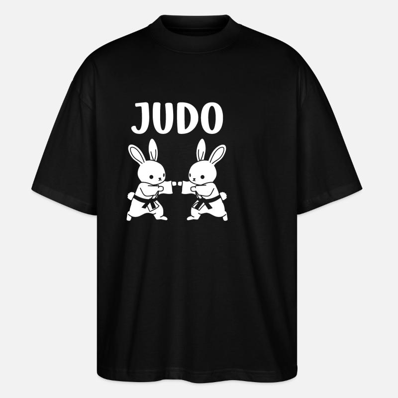 judo - Stanley/Stella Oversized Unisex Organic T-shirt Blaster 2.0 - black