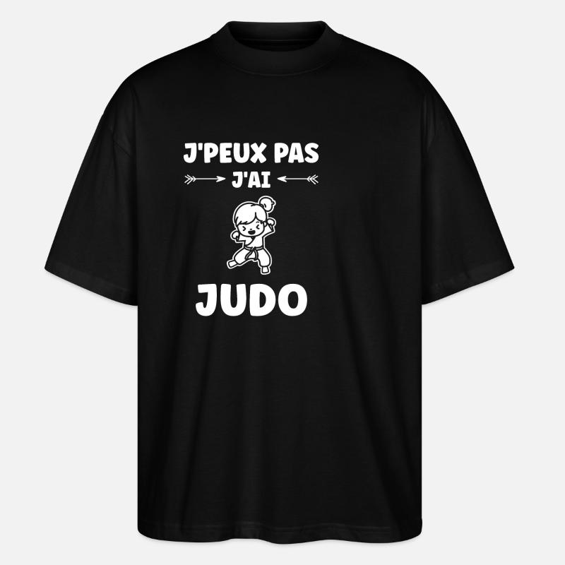 Judo - Stanley/Stella Oversized Unisex Bio T-Shirt Blaster 2.0 - Schwarz