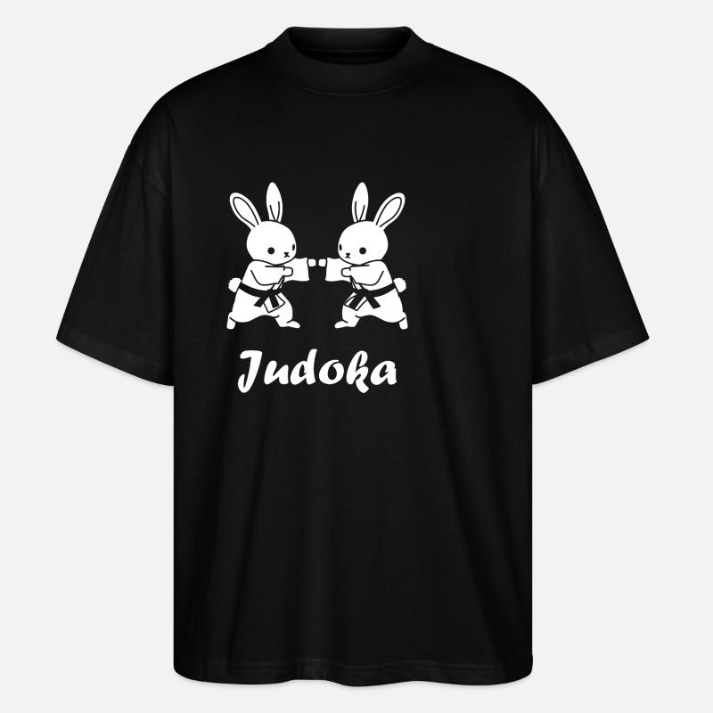Judo - Stanley/Stella Oversized Unisex Bio T-Shirt Blaster 2.0 - Schwarz