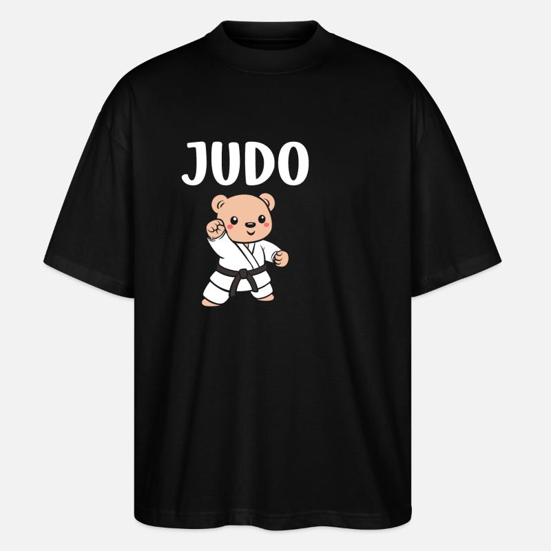 Judo - Stanley/Stella Oversized Unisex Bio T-Shirt Blaster 2.0 - Schwarz